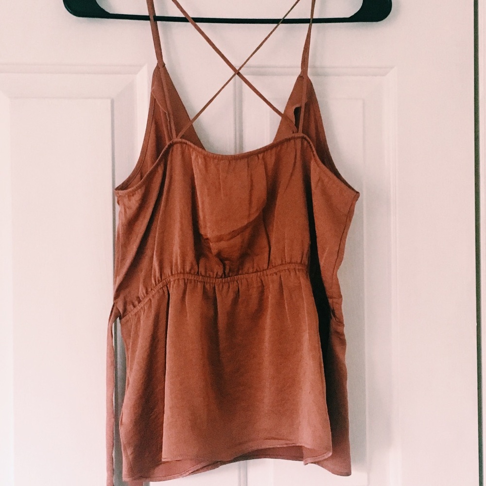 Satin Wrap Cami - Picture 3 of 3